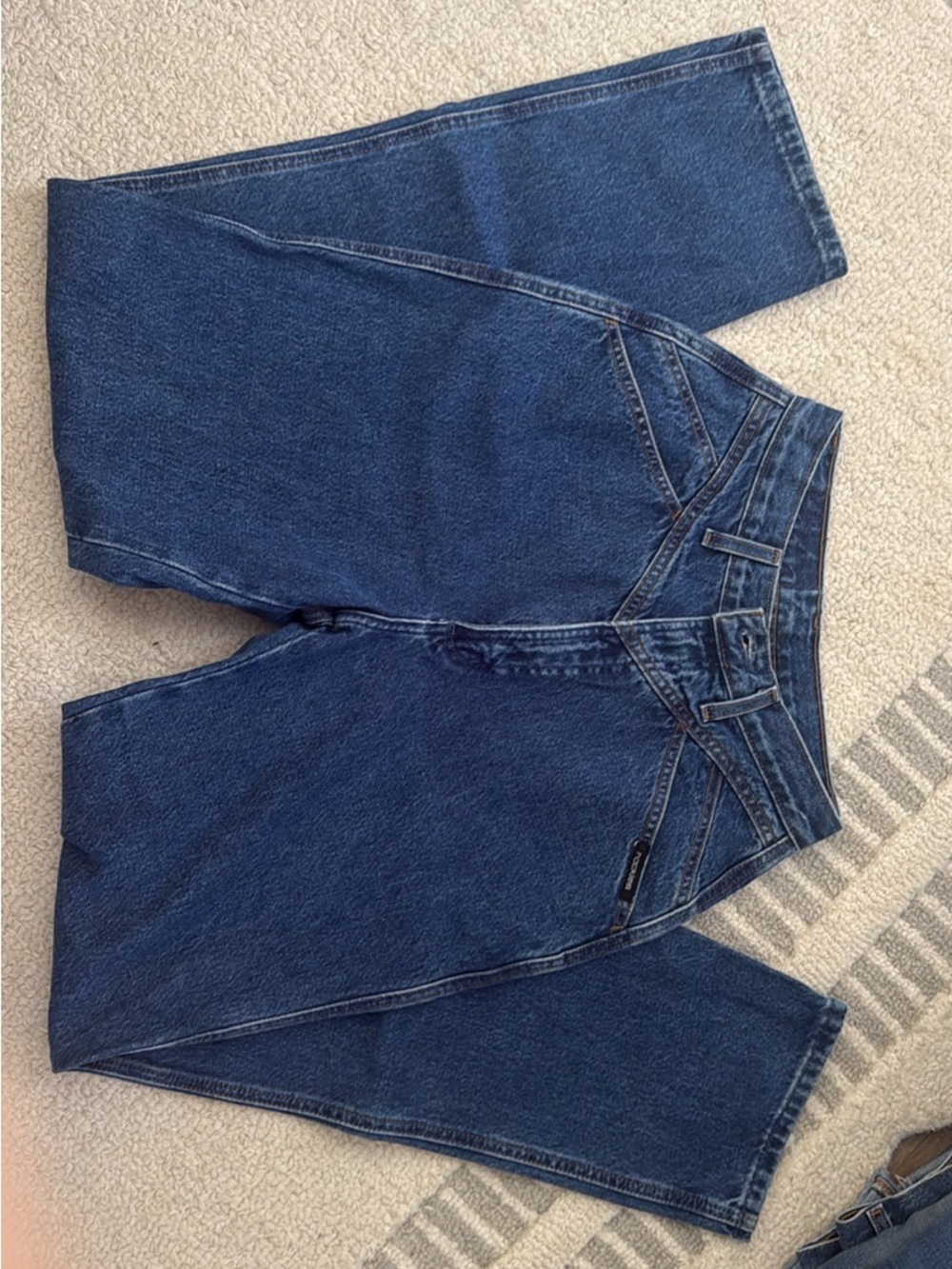 Rockies Dark Blue High-Waist Jeans